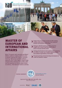 Read more about the article Call for Applications | MA in European and International Affairs at TGU/TAU