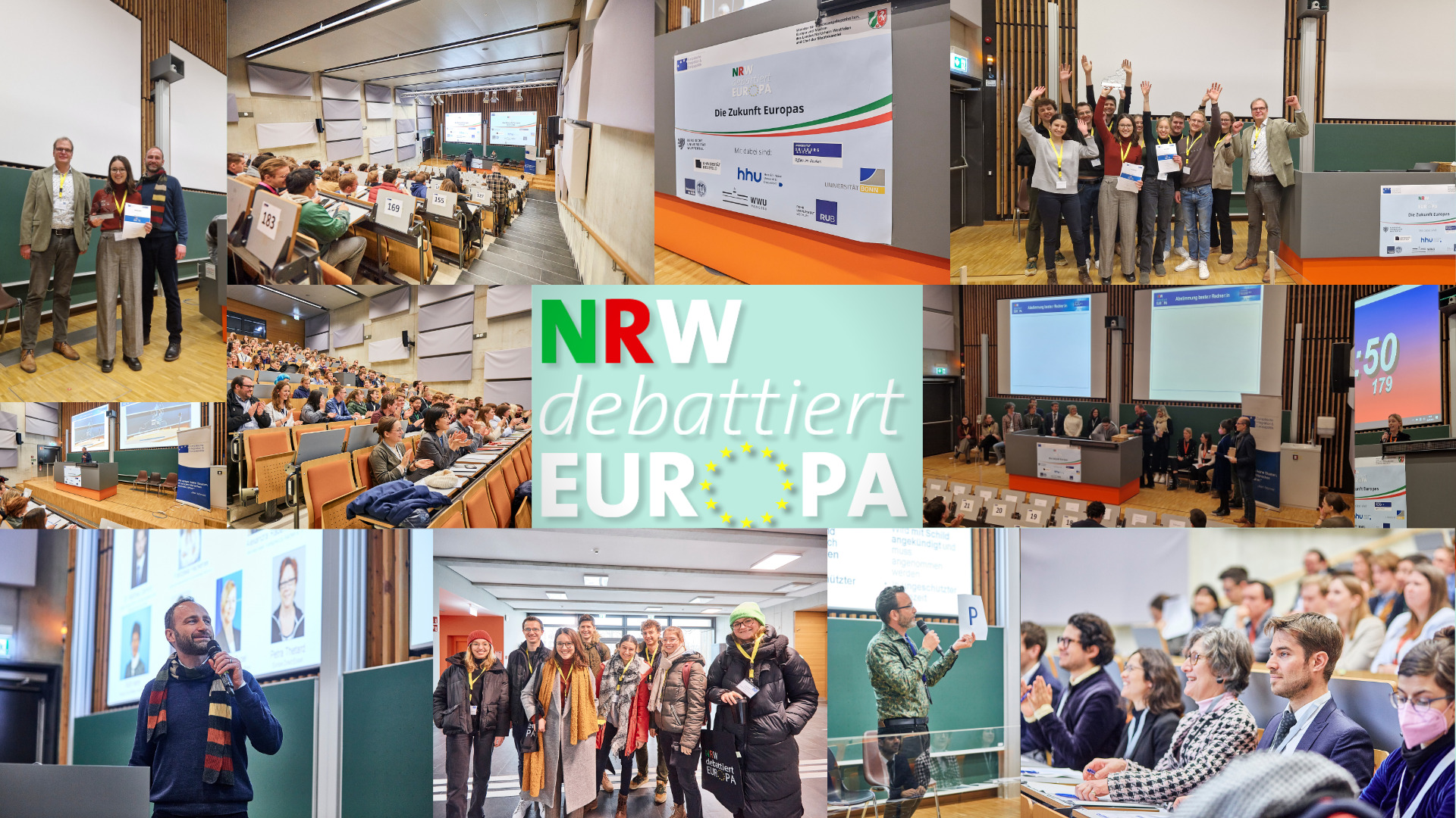 Die große Abschlussveranstaltung NRW debattiert Europa 8.0