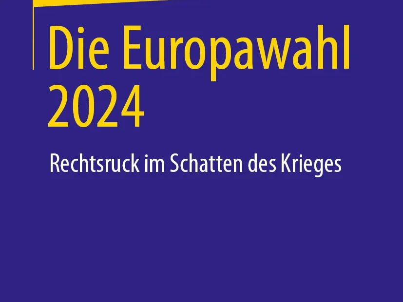 Cover des Sammelbandes zur Europawahl 2024 in deutscher Sprache von Michael Kaeding, Manuel Müller und Alexander Hoppe.