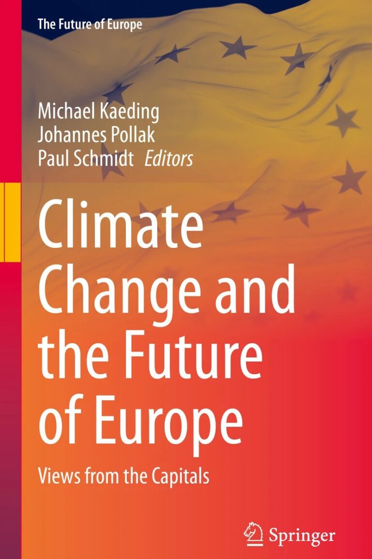 Cover vom Sammelband mit dem Titel Climate Change and the Future of Europe: Views from the Capitals